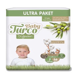 BABY TURCO - Baby Turco 7 Numara XX Large - 56 Adet