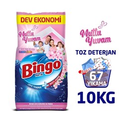 BİNGO - Bingo Matik Beyazlar ve Renkliler - 10 kg
