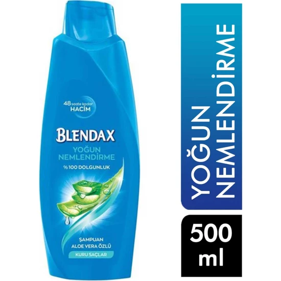 BLENDAX - Blendax Aloe Vera Özlü 500 ml Şampuan 