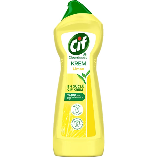 CİF - Cif Krem Temizleyici 750 ml Limon