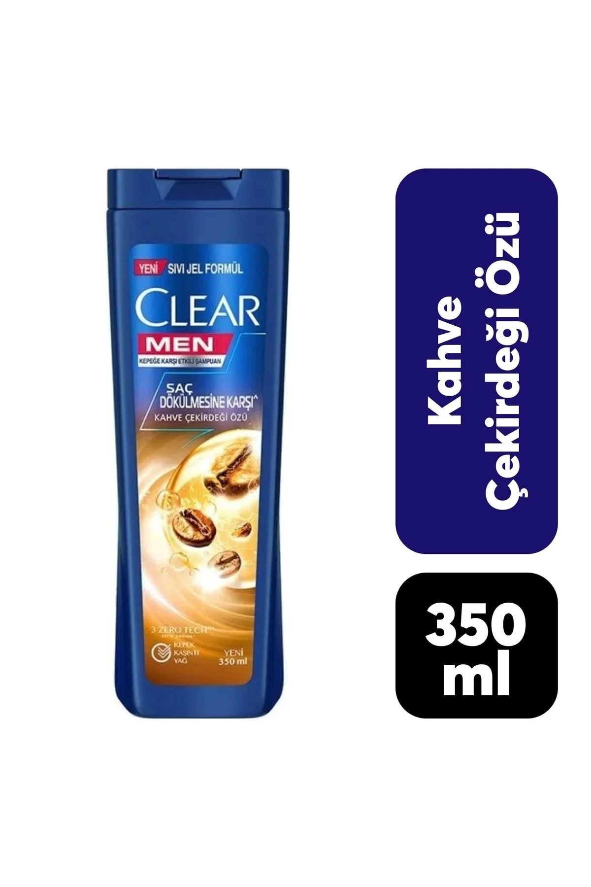 CLEAR - CLEAR - MEN - KEPEĞE KARŞI ETKİLİ ŞAMPUAN - Saç Dökülmesine Karşı 350 ml