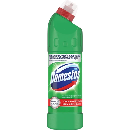DOMESTOS - Domestos Yoğun Kıvamlı Çamaşır Suyu Dağ Esintisi 750 ml