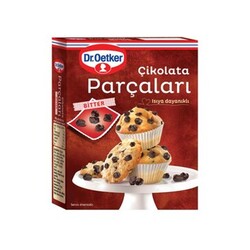 DR. OETKER - Dr. Oetker - Çikolata Parçaları Bitter 70 gr