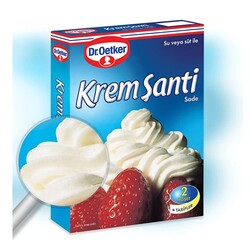 DR. OETKER - Dr. Oetker - Sade Krem Şanti 2x75 gr