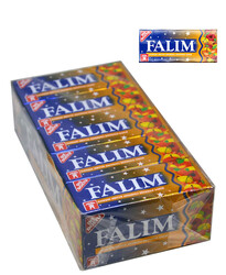 FALIM - Falım Sakız 7 gr 20'li Paket Karışık Meyve Aromalı