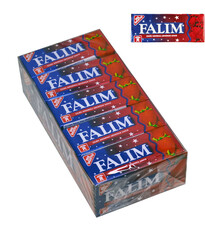 FALIM - Falım Sakız 7 gr 20'li Paket Çilek Aromalı