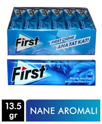 SAKIZ - First Duo Sakız 13,5 gr 24'lü Paket Nane Aromalı