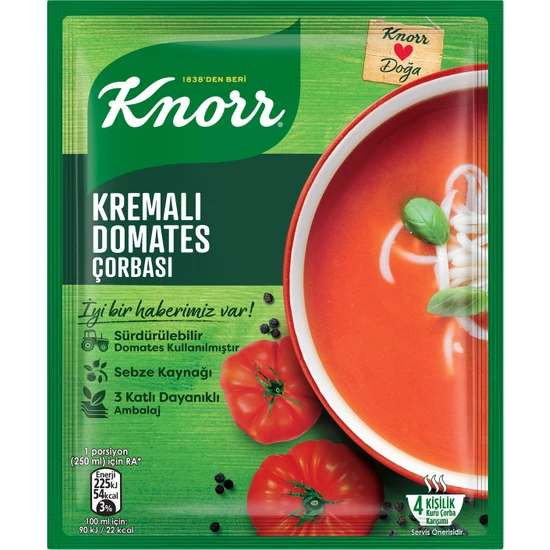 KNORR - KNORR - Kremalı Domates Çorbası 4 Kişilik