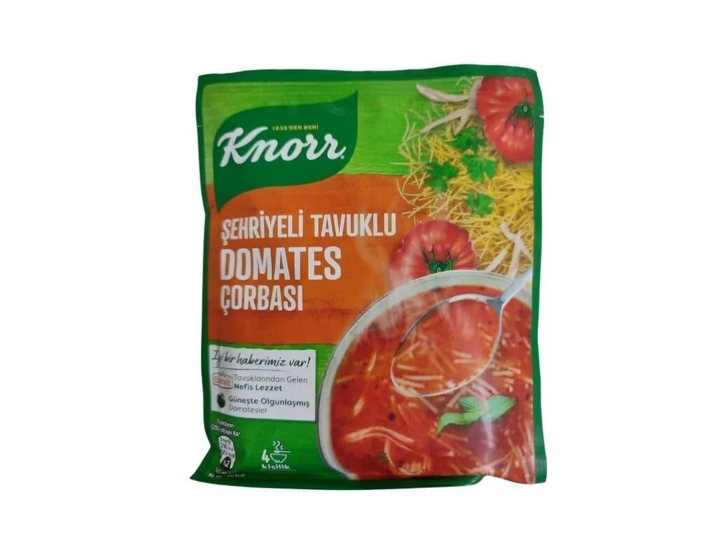 KNORR - Knorr ŞEHRİYELİ TAVUKLU DOMATES ÇORBASI