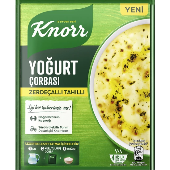 KNORR - KNORR - YOĞURT ÇORBASI - 4 Kişilik