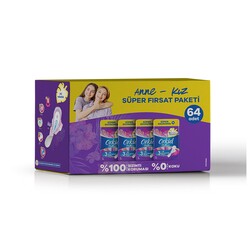 ORKİD - Orkid Ped Platinum Gece Ve Gündüz Anne-Kız Süper Fırsat Paketi