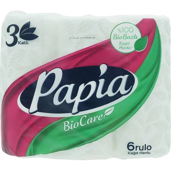 PAPİA - Papia Bio Care 6'lı Havlu