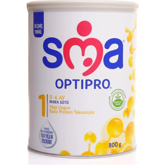 SMA - Sma OptiPro Probiyotik 1 Bebek Sütü 800 gr 0-6 Ay