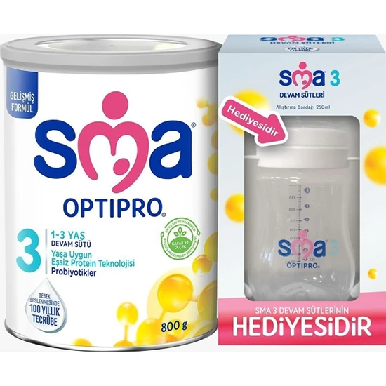 SMA - SMA Optıpro 1 - 3 Yaş 800GR Devam Sütü 3 No