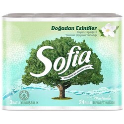 SOFİA - Sofia Yasemin Çiçeği Kokulu Tuvalet Kağıdı 3 Kat 24 lü