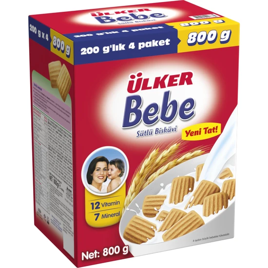 ÜLKER - Ülker - Bebe Bisküvisi - 800 gr